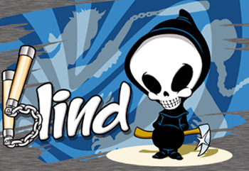 Blind skatelogo