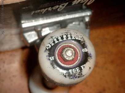 mijn skateboard wielen